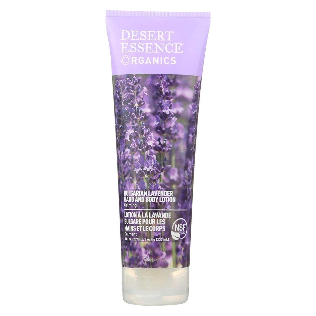 Desert Essence Organics Hand And Body Lotion With Bulgarian Lavender, 8 Oz